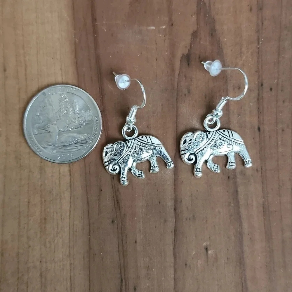 Elephant Earrings